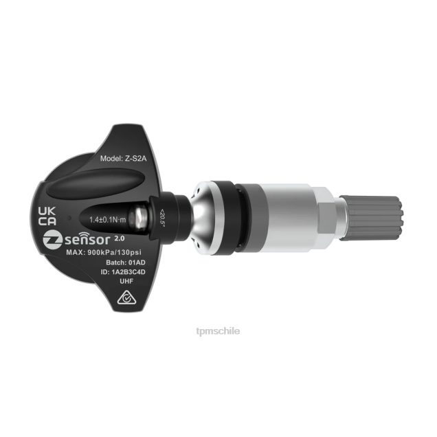 Sensor tpms de repuesto kia oe - oe p/n 529332s500, 529332s510 frecuencia 315mhz sensor de presión de neumáticos TPMS - 8XPJ738 vástago de válvula de metal - plateado